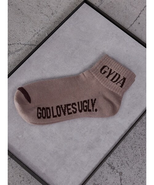 GYDA（ジェイダ）の「GYDA SOX（ソックス/靴下・レディース・オフホワイト/グレー/ブルー/パープル/ブラウン・F）」の12枚目の写真