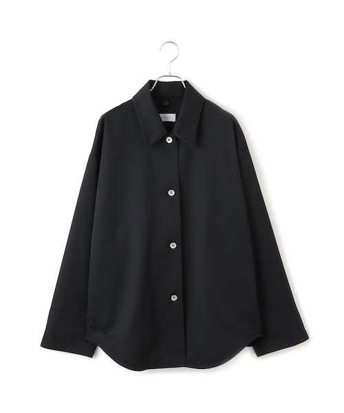 ADAM ET ROPE'（アダムエロペ）の「NIKKE TW DENIM SHIRT JACKET（ブルゾン・レディース・ブラック/ネイビー・F）」の16枚目の写真