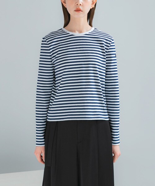 URBAN RESEARCH ROSSO（アーバンリサーチロッソ）の「LE MINOR　MADEMOISELLE（Tシャツ/カットソー・レディース・ECRU BLACK/WHT MARINE/WHT R PINK・Free）」の16枚目の写真