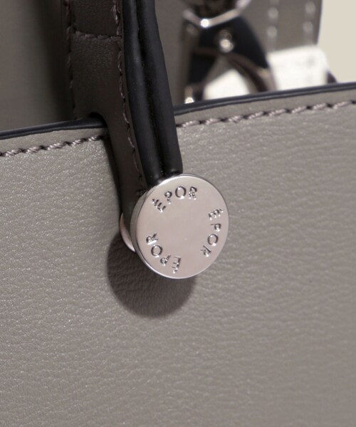 ROPE'(ロペ)の「【E'POR】Y BAG Large/A4対応・通勤・26SS(トートバッグ・レディース・ブラック/グレー/キナリ/ダークブラウン/ダークグリーン・F)」の14枚目の写真