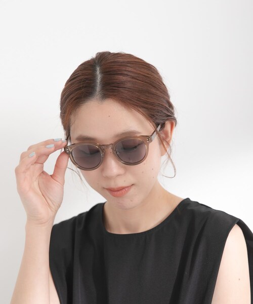 URBAN RESEARCH Sonny Label（アーバンリサーチサニーレーベル）の「noeyedia　NE-456（メガネ・レディース・BR/CL・O/S）」の5枚目の写真