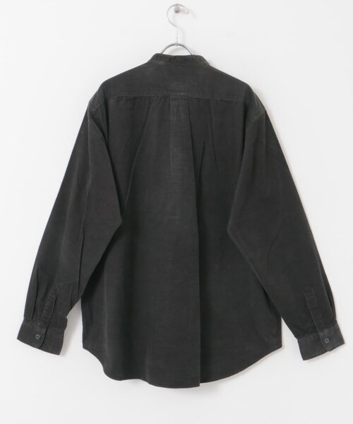 URBAN RESEARCH DOORS（アーバンリサーチドアーズ）の「DANTON　BAND COLLAR SHIRTS LONG-SLEEVE（シャツ/ブラウス・メンズ・MOLE BROWN/SAND BEIGE/CHARCOAL・38/40/42）」の10枚目の写真