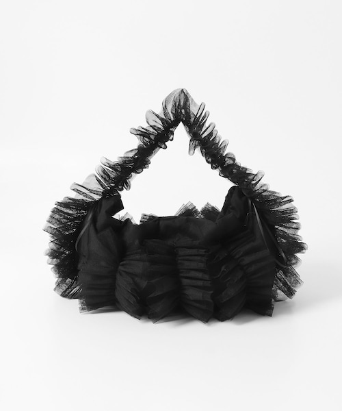 SENSE OF PLACE by URBAN RESEARCH（センスオブプレイスバイアーバンリサーチ）の「チュールハンドバッグ（ハンドバッグ・レディース・MINT/BLACK/IVORY・one）」の17枚目の写真