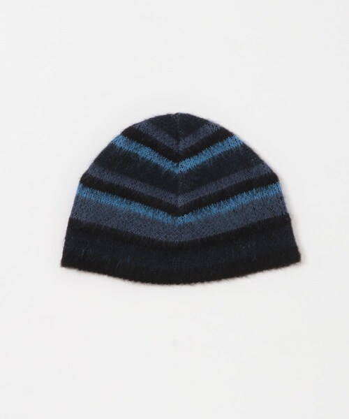 URBAN RESEARCH（アーバンリサーチ）の「Andersson Bell　UNISEX PAINT BEANIE（ニットキャップ/ビーニー・メンズ・BLUE NAVY/GREEN KH・FREE）」の7枚目の写真
