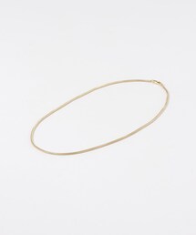 TOM WOOD　SnakeChainSlimGold Necklace