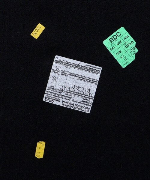 ADAM ET ROPE'（アダムエロペ）の「【BAL/バル】 INOUE BROTHERS BRUSHED SCARF（マフラー・メンズ・ブラック/ホワイト・F）」の4枚目の写真