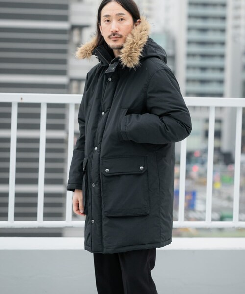 ITEMS URBANRESEARCH（アイテムズ アーバンリサーチ）の「770FP撥水フィールドダウンコート（その他アウター・メンズ・BEG/BLK・M/L）」の10枚目の写真