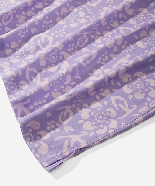 Saturdays NYC（サタデーズ ニューヨークシティ ）の「CRYS PRINTED SHEER L/S SHIRT（シャツ/ブラウス・レディース・ブラック・L）」の8枚目の写真