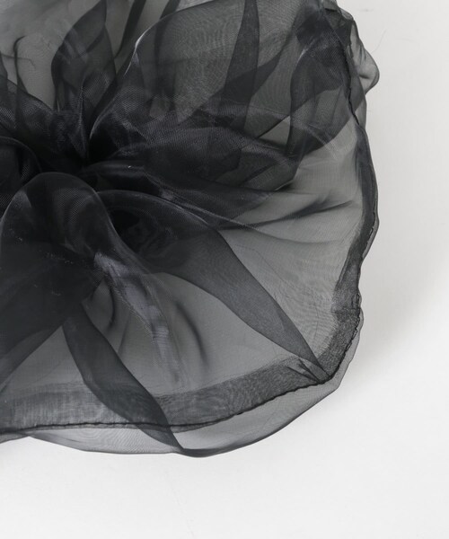 URBAN RESEARCH（アーバンリサーチ）の「decor『デコール』　B Chou Chou（ヘアゴム・レディース・シアーBLACK/BLACK/MILK/シアーGRAY・-）」の13枚目の写真