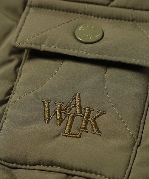 ADAM ET ROPE'(アダムエロペ)の「【WALK IN PARIS/ウォーク イン パリス】Mehari sleeveless jacket(ダウンベスト・メンズ・カーキ・L/M)」の7枚目の写真