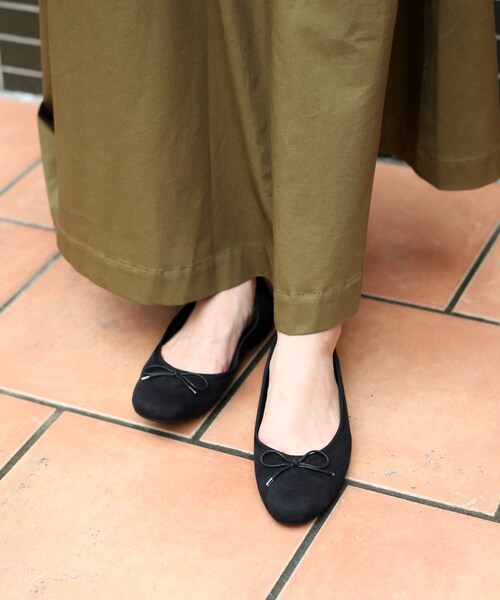 URBAN RESEARCH Sonny Label（アーバンリサーチサニーレーベル）の「2WAYインソールファーバレーシューズ∴（バレエシューズ・レディース・キャメル/ブラック/モカ・36/37/38）」の5枚目の写真