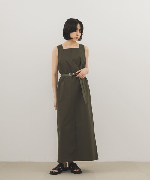 KBF（ケイビーエフ）の「スクエアバックルレザーベルト（ベルト・レディース・BLACK/D.BROWN/KHAKI・One）」の18枚目の写真