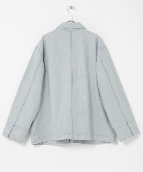 THE GOODLAND MARKET（ザグッドランドマーケット）の「ザ グッドランド マーケット　RE DENIM COVERALL（デニムジャケット・メンズ・L.INDIGO・1/2/3）」の7枚目の写真