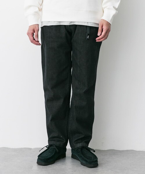 URBAN RESEARCH DOORS（アーバンリサーチドアーズ）の「『別注』Gramicci　Mountain Tuck Pants（デニムパンツ・メンズ・BLACK/MediumUsed/Dark Used/O.W.・S/M/L/XL）」の16枚目の写真