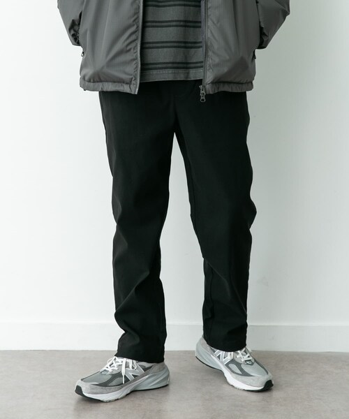 URBAN RESEARCH Sonny Label（アーバンリサーチサニーレーベル）の「裏起毛スリムイージーテーパードパンツ（その他パンツ・メンズ・ブラック/チャコール・S/M/L）」の16枚目の写真