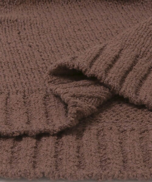 LAATO（ラート）の「mix knit vest（ベスト・レディース・クリーム/コーヒー・Free）」の9枚目の写真