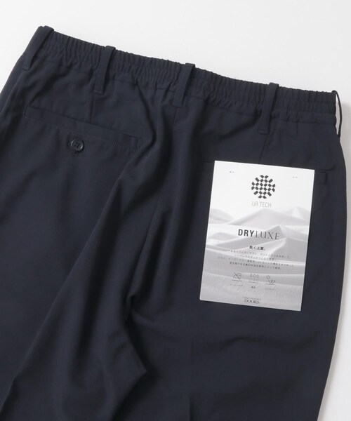 URBAN RESEARCH DOORS（アーバンリサーチドアーズ）の「『UR TECH DRYLUXE』『イージーケア/速乾/UVカット』テーパードパンツ（その他パンツ・メンズ・NAVY/CHALK/BLUE GREEN/BLACK・S/M/L/XL）」の17枚目の写真