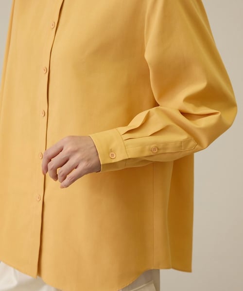 ROPE'（ロペ）の「ファンクションオーバーシャツ（シャツ/ブラウス・レディース・ホワイト/オレンジ・F）」の18枚目の写真