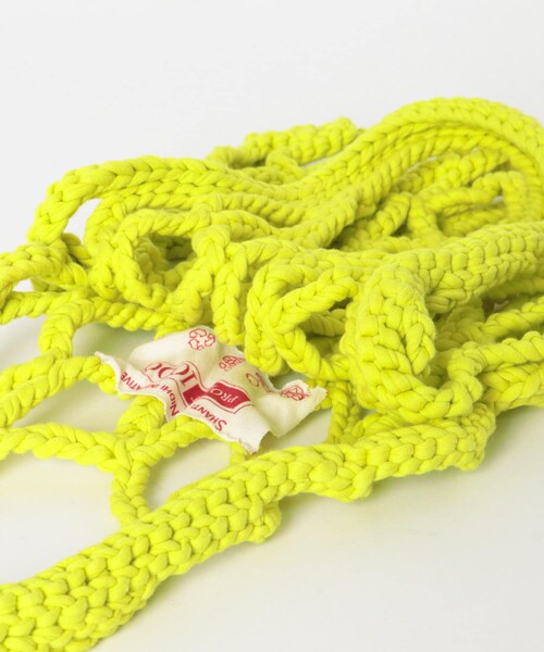 THE GOODLAND MARKET（ザグッドランドマーケット）の「PROJECT 1000　meshbag（ハンドバッグ・レディース・BLACK PT/BLUE/LIME/STRIPE/RED・One）」の15枚目の写真