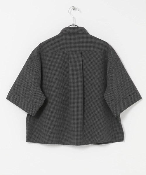 URBAN RESEARCH DOORS(アーバンリサーチドアーズ)の「FORK&SPOON シアサッカーレギュラーカラーシャツ(シャツ/ブラウス・レディース・CCLxBLK/BEGxCCL・1)」の5枚目の写真