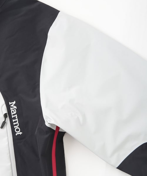 ADAM ET ROPE'（アダムエロペ）の「【BAL/バル】MARMOT GORET-EX LIGHT SPEED JACKET（マウンテンパーカー・メンズ・ライトグレー・3/4）」の7枚目の写真