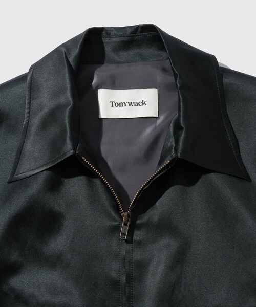 ADAM ET ROPE'（アダムエロペ）の「【TONYWACK/トニーウェック】SILK COTTON SWING JACKET（その他アウター・メンズ・グリーン/ワイン・L/M）」の7枚目の写真