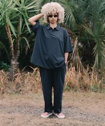 URBAN RESEARCH | Wide Dad　BREEZY TECH EASY PANTS(その他パンツ)