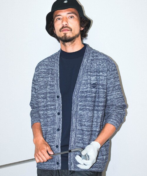 URBAN RESEARCH Sonny Label（アーバンリサーチサニーレーベル）の「OOPS　ランダムパイルカーディガン（カーディガン/ボレロ・メンズ・ベージュ/オートミール/ネイビー・M/L）」の3枚目の写真