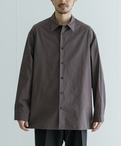 URBAN RESEARCH（アーバンリサーチ）の「nonnotte　Oversized Shirts（シャツ/ブラウス・メンズ・Raisin・4/5）」の13枚目の写真