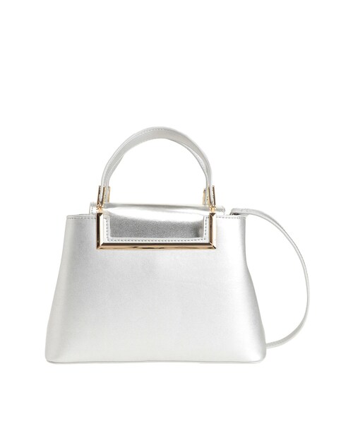 MERCURYDUO（マーキュリーデュオ）の「マルチウェイバイカラーミニBAG（ハンドバッグ・レディース・オフホワイト/ピンク/シルバー/ゴールド/アイボリー/ブラック・F）」の11枚目の写真