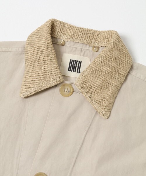 URBAN RESEARCH DOORS（アーバンリサーチドアーズ）の「unfil　GARMENTDYEINGCOVERALLS（カバーオール・レディース・stone/cobaltblue・0）」の11枚目の写真