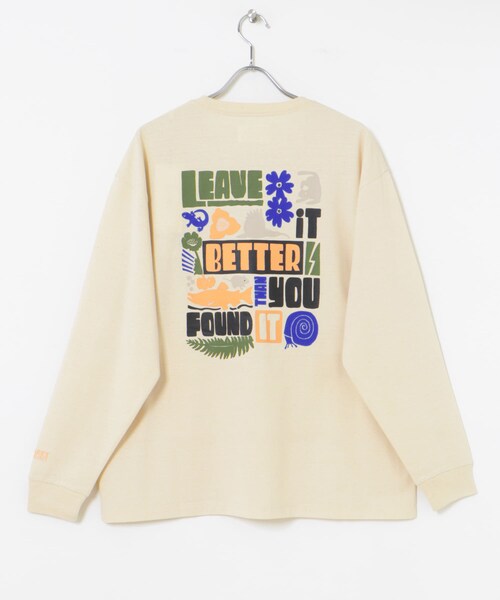 THE GOODLAND MARKET（ザグッドランドマーケット）の「PARKS PROJECT　Animals LS Tee by 44&Co.（Tシャツ/カットソー・メンズ・OFF・S/L）」の13枚目の写真