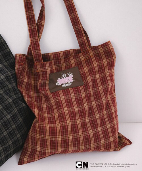 SENSE OF PLACE by URBAN RESEARCH(センスオブプレイスバイアーバンリサーチ)の「『別注』PPG / SENSE OF PLACE ポケッタブルトート(トートバッグ・レディース・BLUE/RED・one)」の21枚目の写真