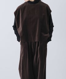 かぐれ | コットンベルベット2WAYベスト(ベスト)