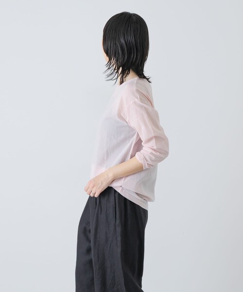 かぐれ（カグレ）の「Yoli　SIMPLE BLOUSE（シャツ/ブラウス・レディース・O WHITE/BLACK/YELLOW/PINK・1）」の20枚目の写真