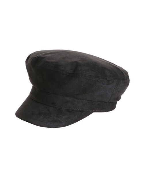 MERCURYDUO（マーキュリーデュオ）の「フェイクスエードキャスケット（キャスケット・レディース・ベージュ/ブラウン/ブラック・F）」の3枚目の写真