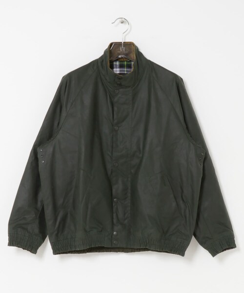 URBAN RESEARCH(アーバンリサーチ)の「Barbour BLOUSON TRANSPORT WAX JACKET(ブルゾン・メンズ・black/sage・36/38/40/42)」の3枚目の写真