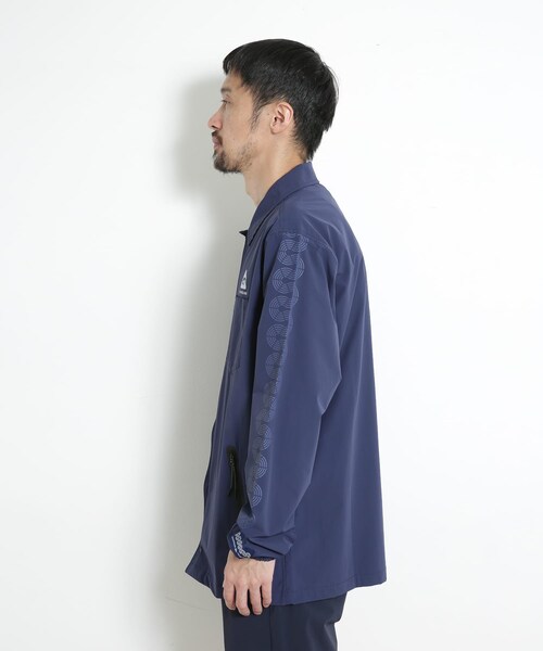 URBAN RESEARCH Sonny Label（アーバンリサーチサニーレーベル）の「NAMINORI JAPAN　CONNECTED WAVES COACH（ブルゾン・メンズ・IND・M/L/XL）」の4枚目の写真