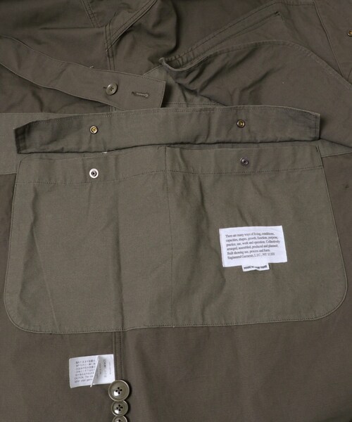 URBAN RESEARCH(アーバンリサーチ)の「Engineered Garments HIGHLAND PARKA(モッズコート・メンズ・Olive・M/L)」の7枚目の写真