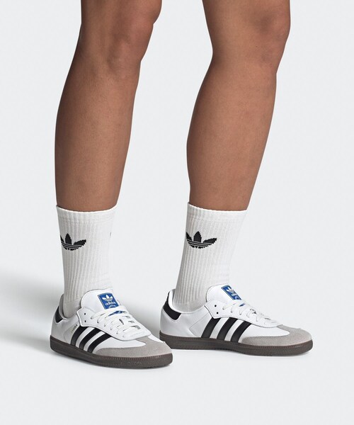 ADAM ET ROPE'（アダムエロペ）の「【adidas(アディダス)】SAMBA OG（スニーカー・レディース・ブラック/キナリ系・23/24/25）」の17枚目の写真