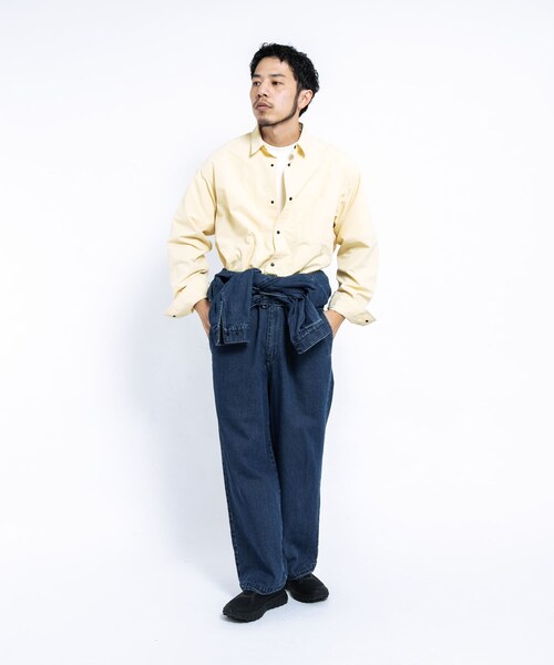 EKAL（エカル）の「デニムジャンプスーツ（つなぎ/オールインワン・メンズ・ブルー・One）」の6枚目の写真