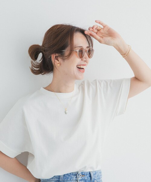 URBAN RESEARCH DOORS（アーバンリサーチドアーズ）の「ボストンサングラスA（メガネ・レディース・GRAY/BEIGE・0）」の11枚目の写真