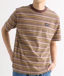 nissen | マルチボーダー半袖Tシャツ　アウトドアプロダクツ(Tシャツ/カットソー)