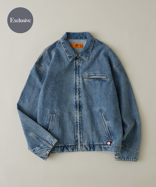 URBAN RESEARCH Sonny Label（アーバンリサーチサニーレーベル）の「『別注』RED KAP×Sonny Label　デニムジップブルゾン（デニムジャケット・メンズ・インディゴ/ワンウォッシュ・M/L）」の2枚目の写真