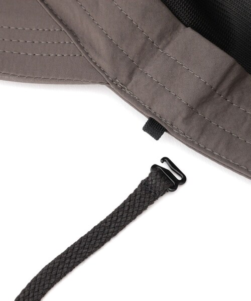 ADAM ET ROPE'（アダムエロペ）の「【La Maison de Lyllis for ADAM ET ROPE'】別注UV MOUNTAIN CAP（キャップ・レディース・ブラック/チャコール/ワイン系・F）」の18枚目の写真