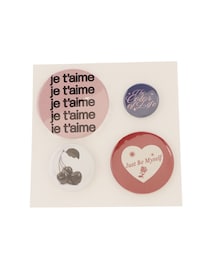 jouetie | 4セット缶バッジ(バッジ)
