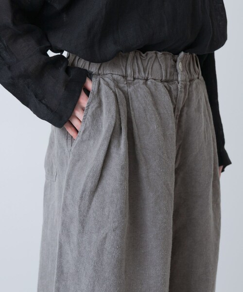 かぐれ（カグレ）の「MITTAN　起毛大麻ワイドパンツ（その他パンツ・レディース・薄炭・2）」の13枚目の写真