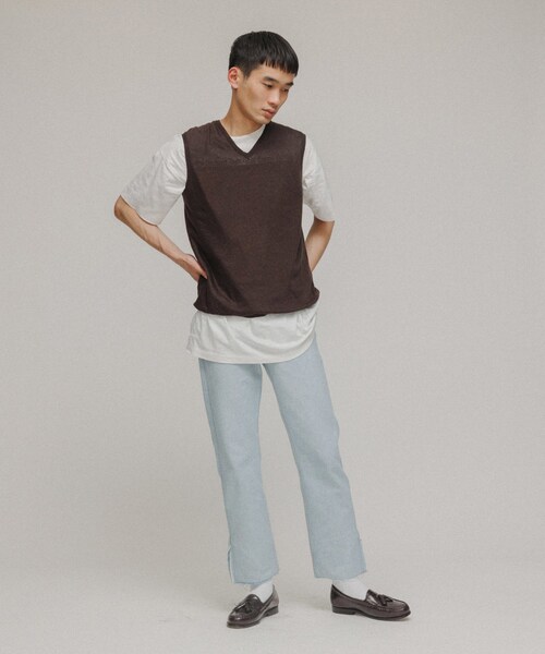 ADAM ET ROPE'(アダムエロペ)の「M(ムウ)VINTAGE ITEM TASSEL LOFERS(ローファー・レディース・ワイン・F)」の6枚目の写真