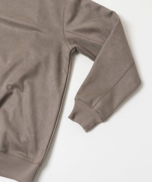 SENSE OF PLACE by URBAN RESEARCH（センスオブプレイスバイアーバンリサーチ）の「フェイクスエードクルーネックスウェット（スウェット・メンズ・GRAY/CHARCOAL/D.BROWN/GREIGE・M/L）」の17枚目の写真