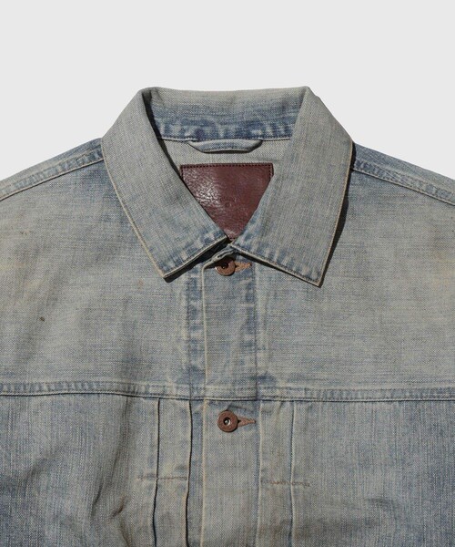 ADAM ET ROPE'(アダムエロペ)の「【SUGARHILL/シュガーヒル】FADED MODERN DENIM JACKET(デニムジャケット・メンズ・ブルー系・2/3)」の4枚目の写真